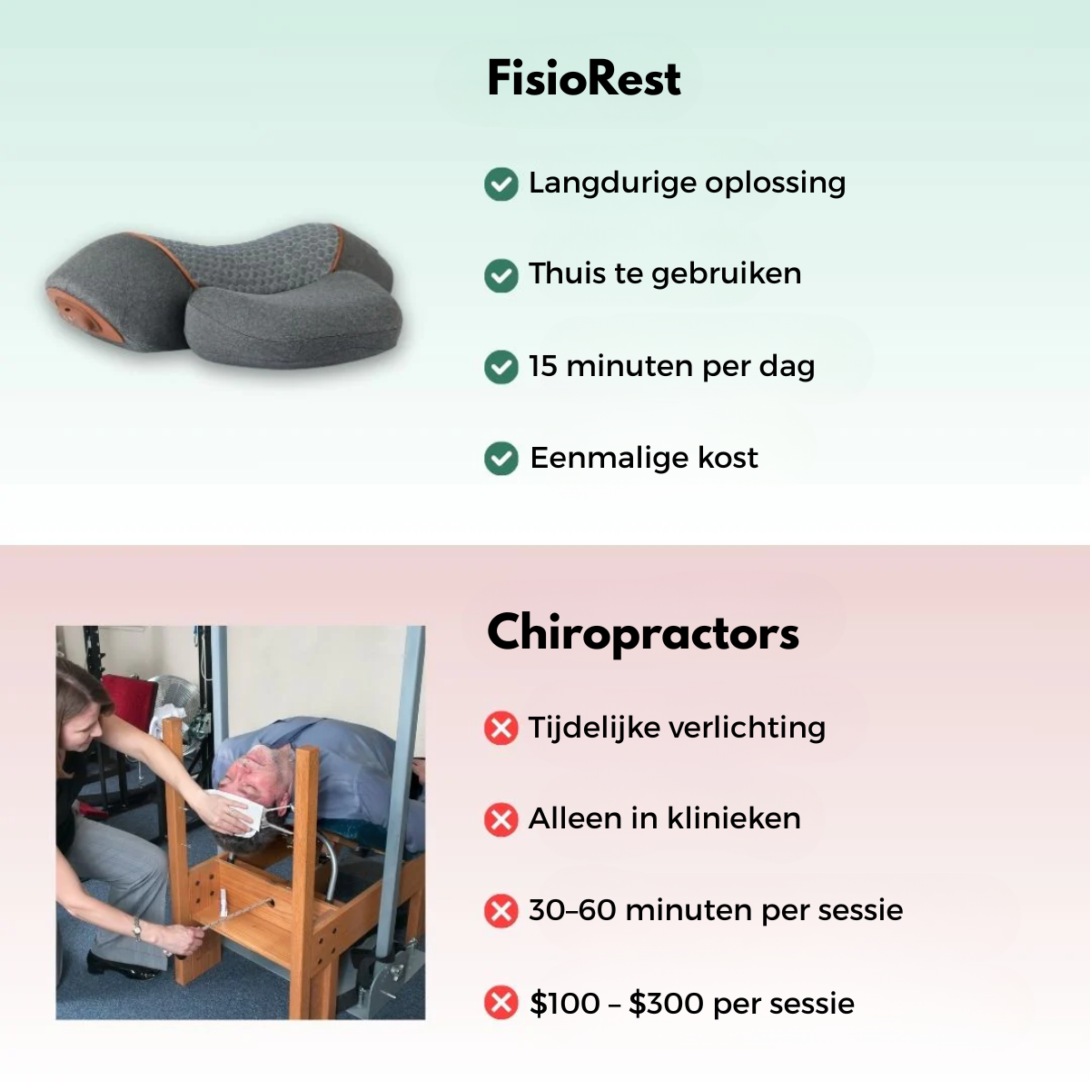 FisioRest™ - De 3-in-1 nekmassager