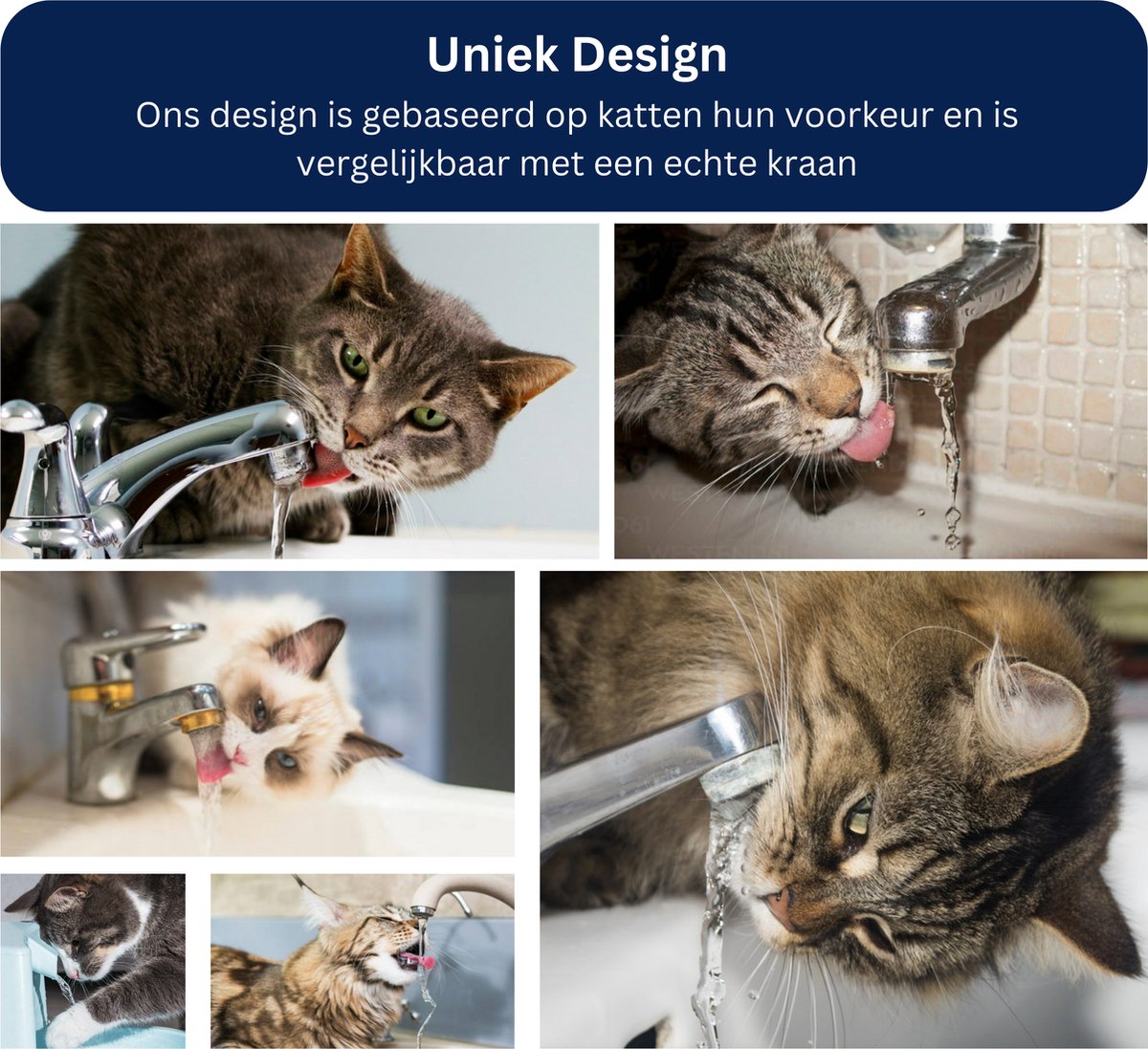 Fontein Deluxe™ – Altijd vers, altijd stromend