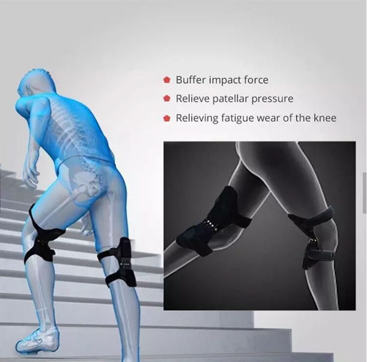 FlexiBoost™ Support – soepele beweging met extra ondersteuning