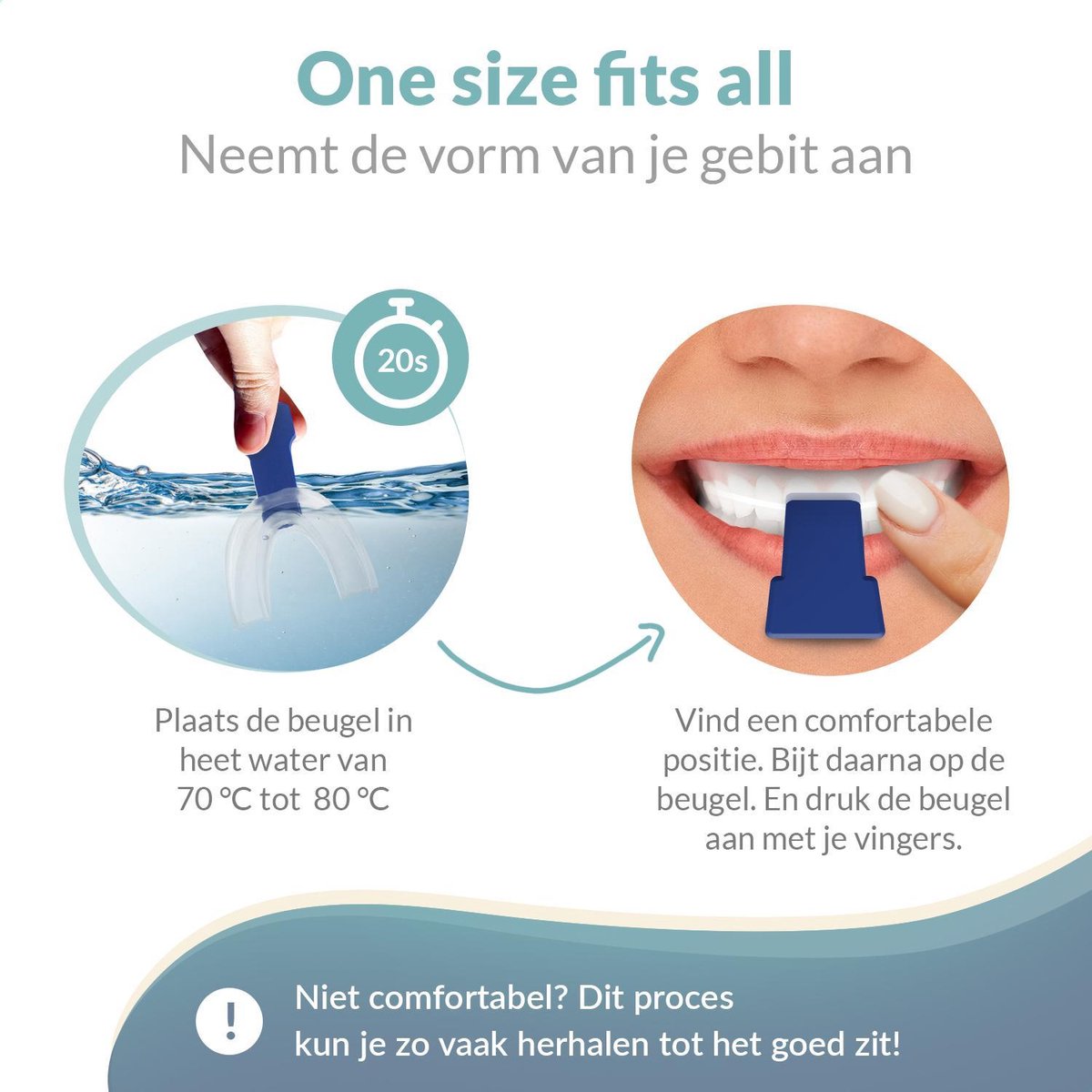 SilentSleep™ – Anti-Snurk Beugel