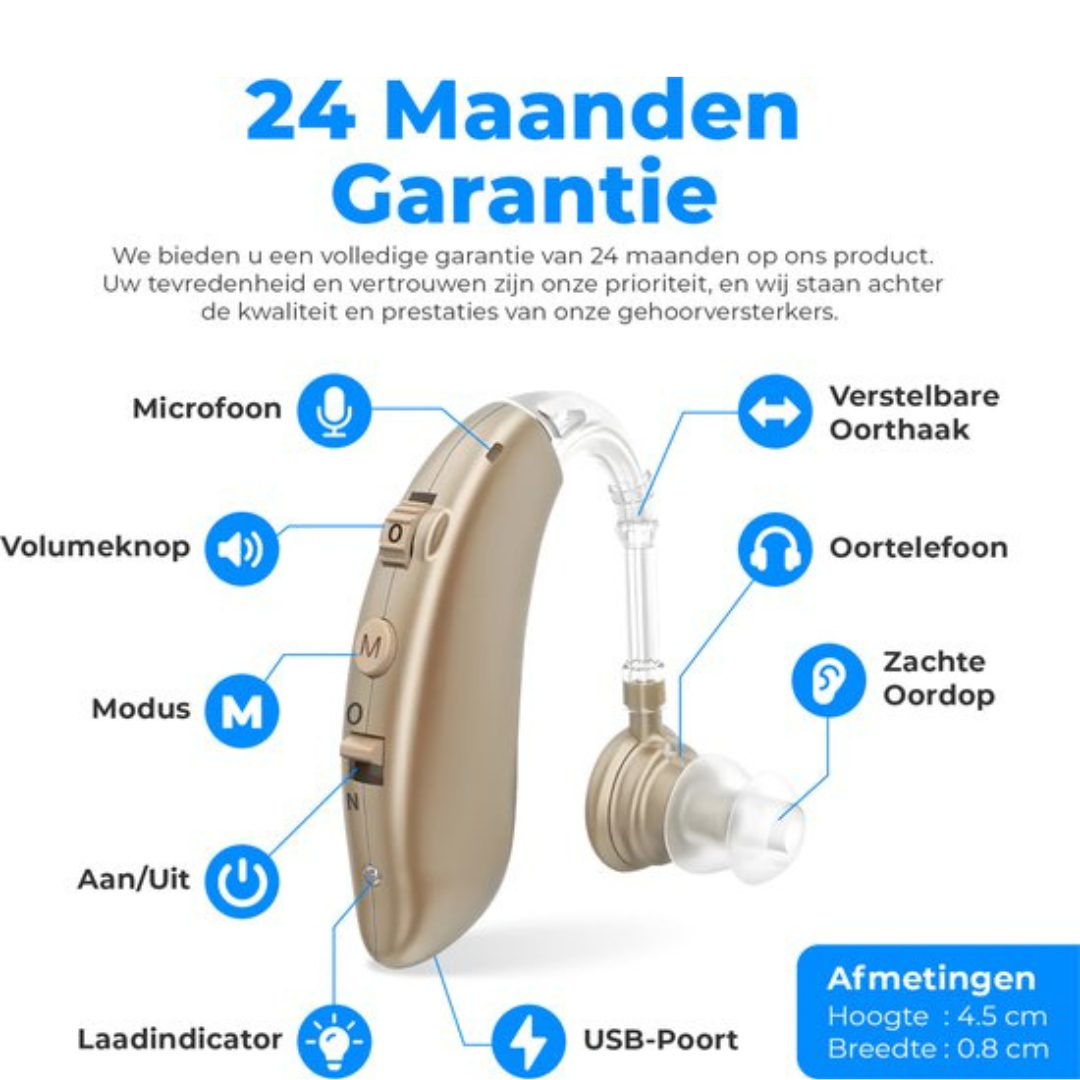 Aurio ComfortFit™ - Hoor beter, leef vrijer