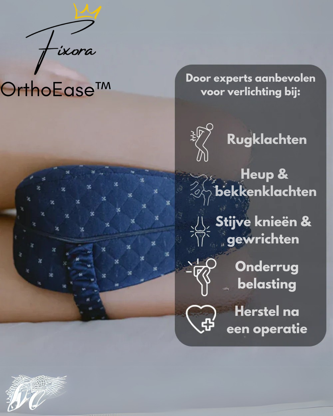 OrthoEase™ | Slaap je rug en heupklachten weg