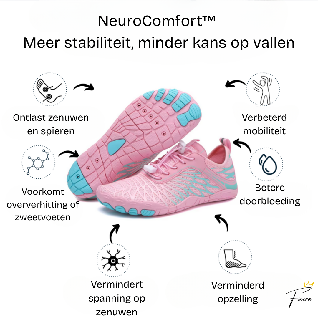 NeuroComfort™ – Steun en verlichting bij elke stap