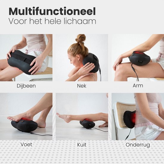 WellCare™ Massagekussen – Verlicht spanning, stimuleert doorbloeding