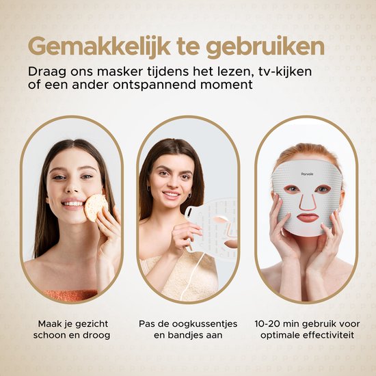 PARVALE™ GlowCare 4-in-1 – Voor een gladde, frisse en jeugdige uitstraling
