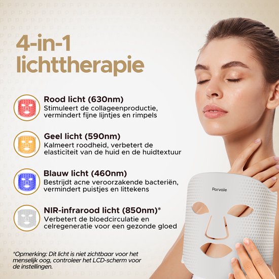 PARVALE™ GlowCare 4-in-1 – Voor een gladde, frisse en jeugdige uitstraling