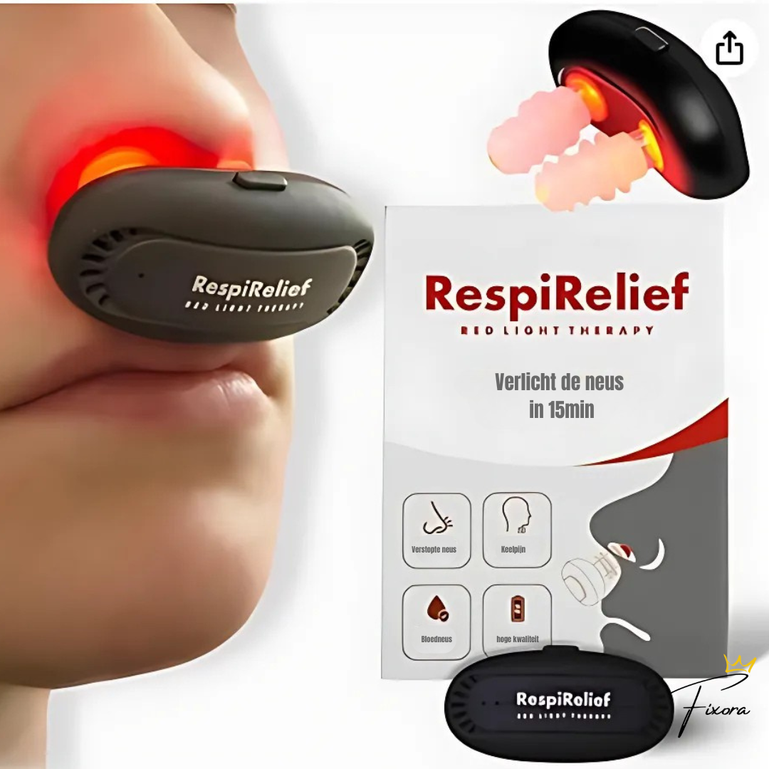 RespiRelief Pro™ – U oplossing tegen chronische sinusklachten