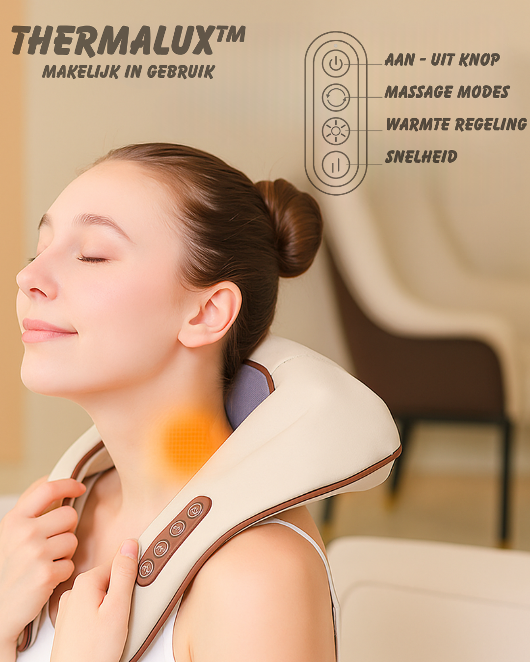 ThermaLux™ | Verwarmd massage toestel