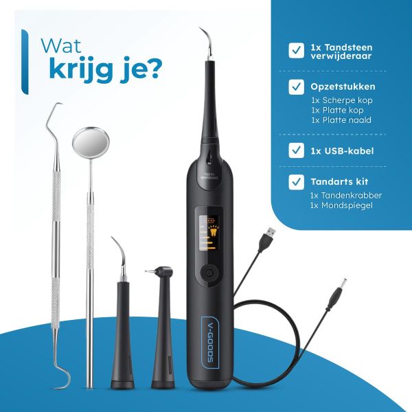 SonicBright™ – Vgood – Sonische kracht voor een wittere glimlach