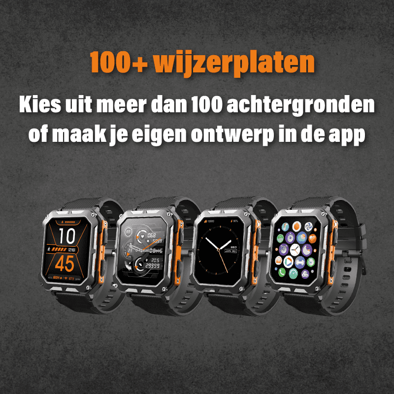 IronPulse™ - De meest robuuste smartwatch