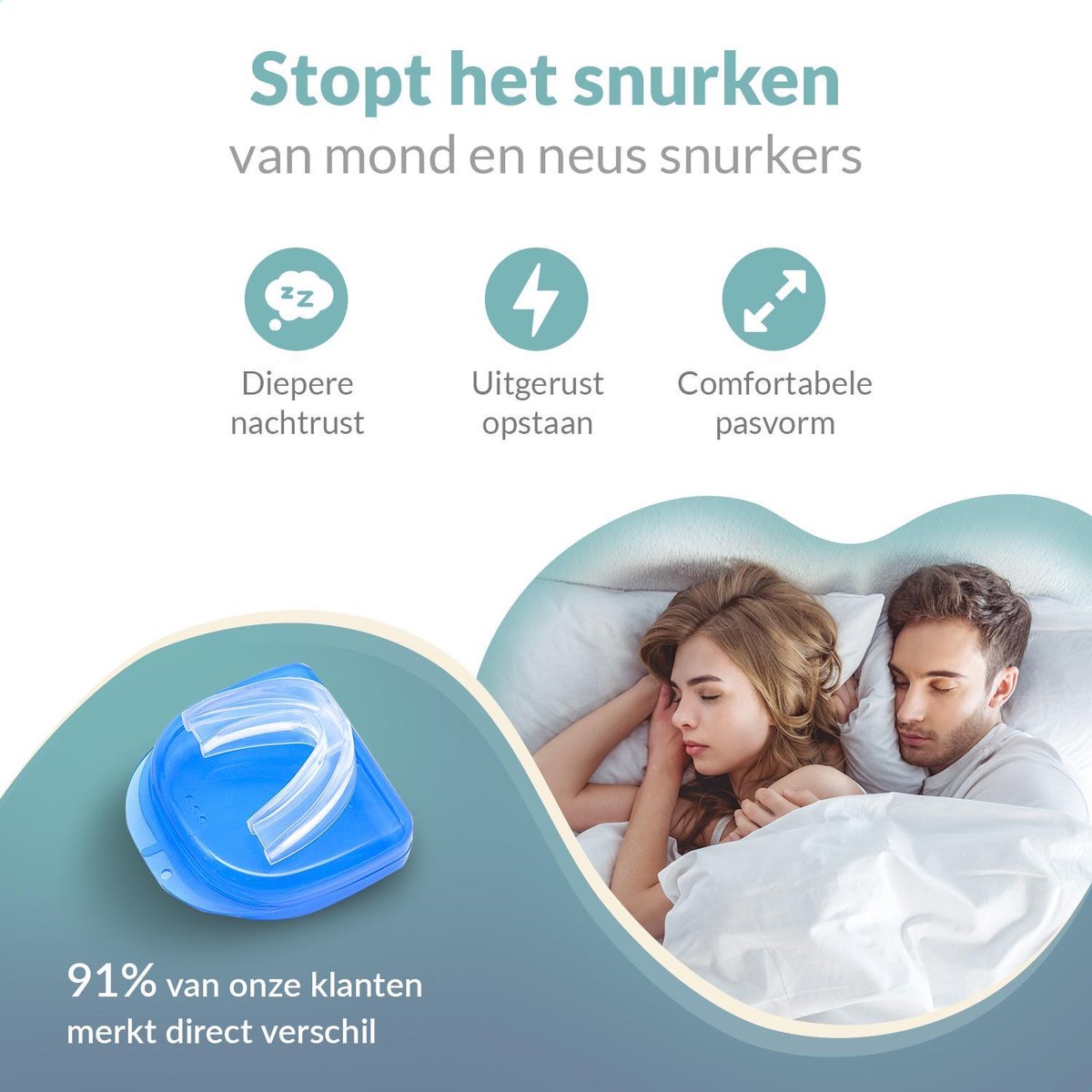 SilentSleep™ – Anti-Snurk Beugel