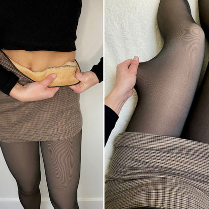 CosyLegs™ | Panty-look met het comfort van zacht, warm fleece