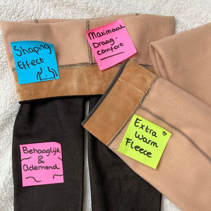 CosyLegs™ | Panty-look met het comfort van zacht, warm fleece