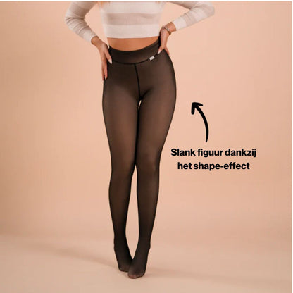 CosyLegs™ | Panty-look met het comfort van zacht, warm fleece