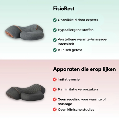 FisioRest™ - De 3-in-1 nekmassager