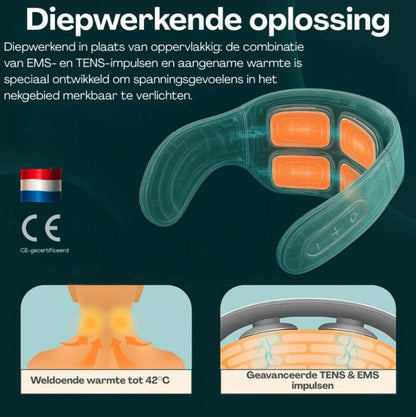 RelaxNeck Pro | Slimme Nek- & Schoudermassager