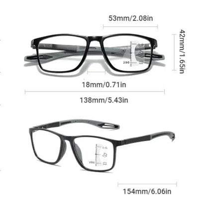 FlexoVision™ Pro - Multifocale leesbril met anti-Blauw Licht